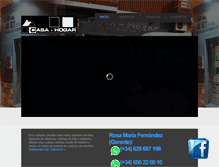 Tablet Screenshot of casahogardecoracion.com
